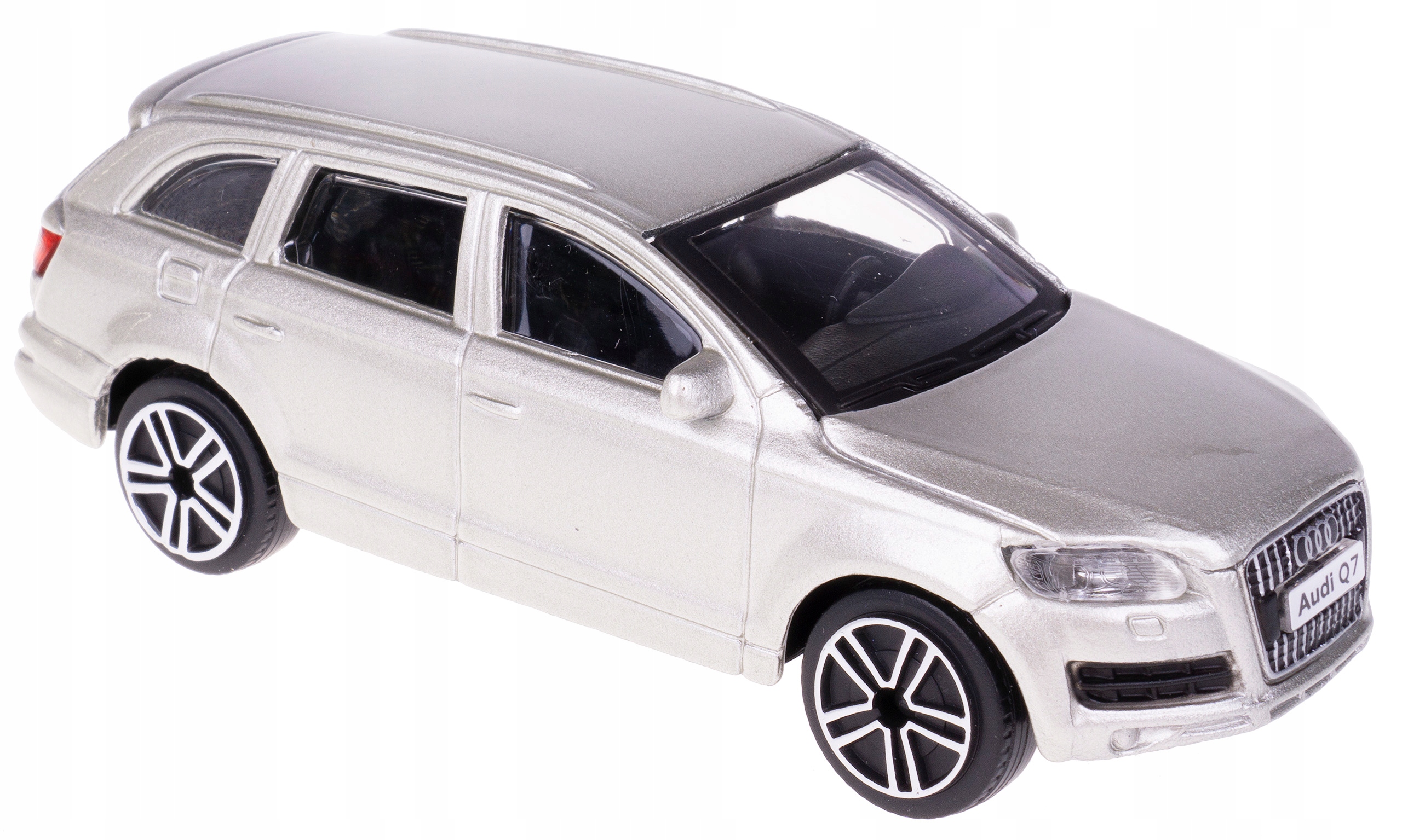 

Audi Q7 Model Metalowy Bburago 1:43 Srebrne