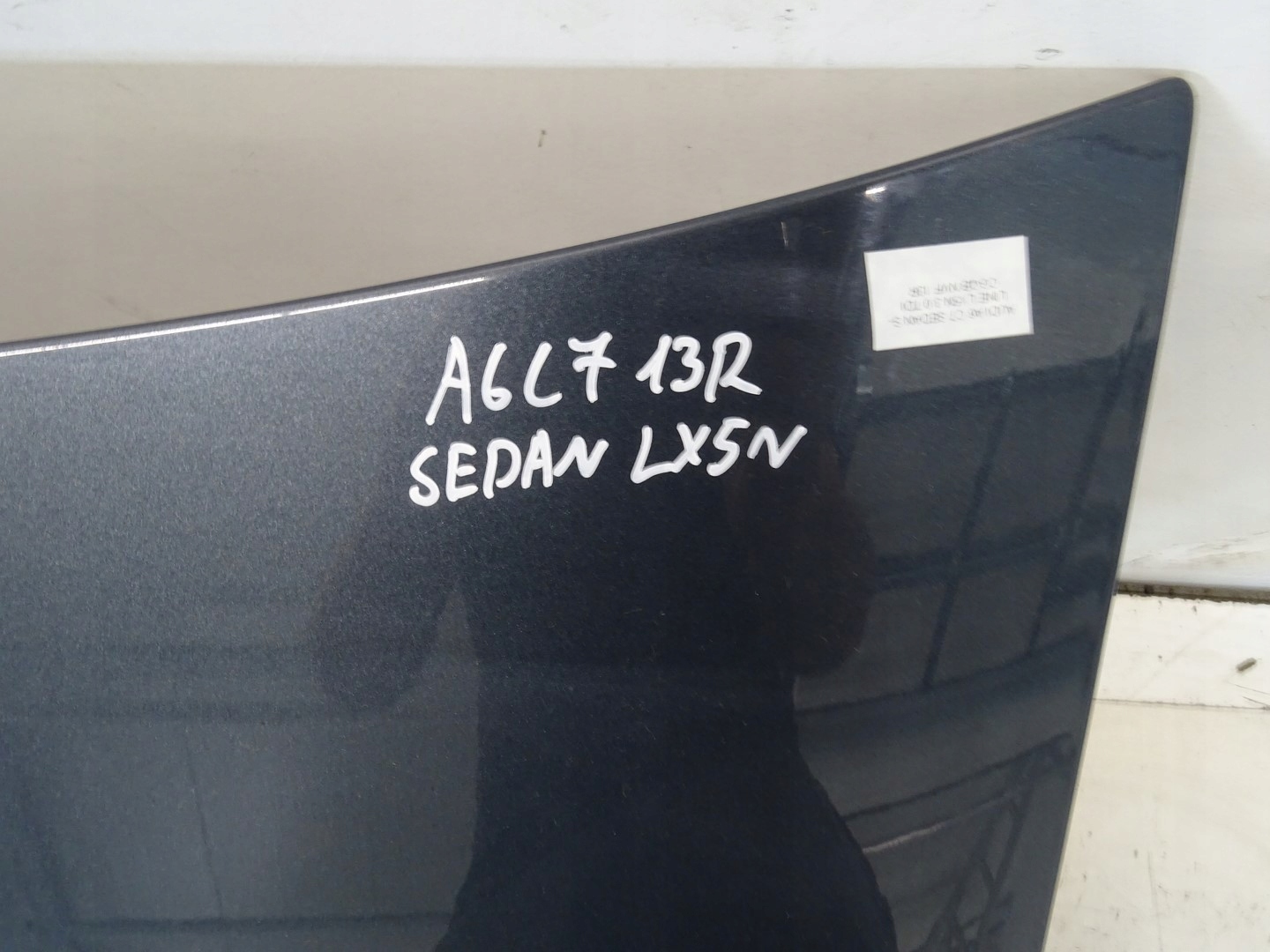 BOOT DOOR REAR BOOT AUDI A6 C7 LX5N SEDAN