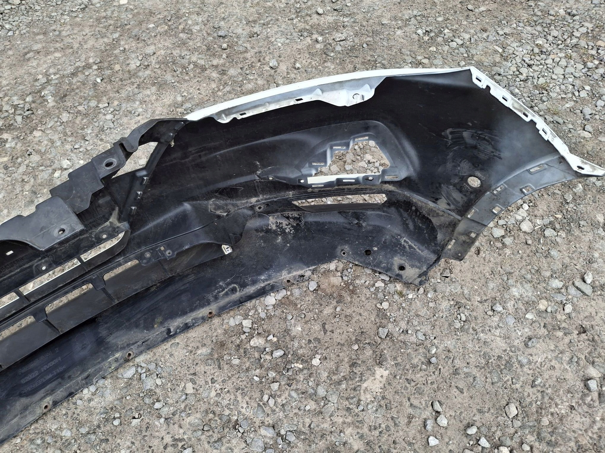 front bumper NISSAN QASHQAI II LIFT J11 2017R->