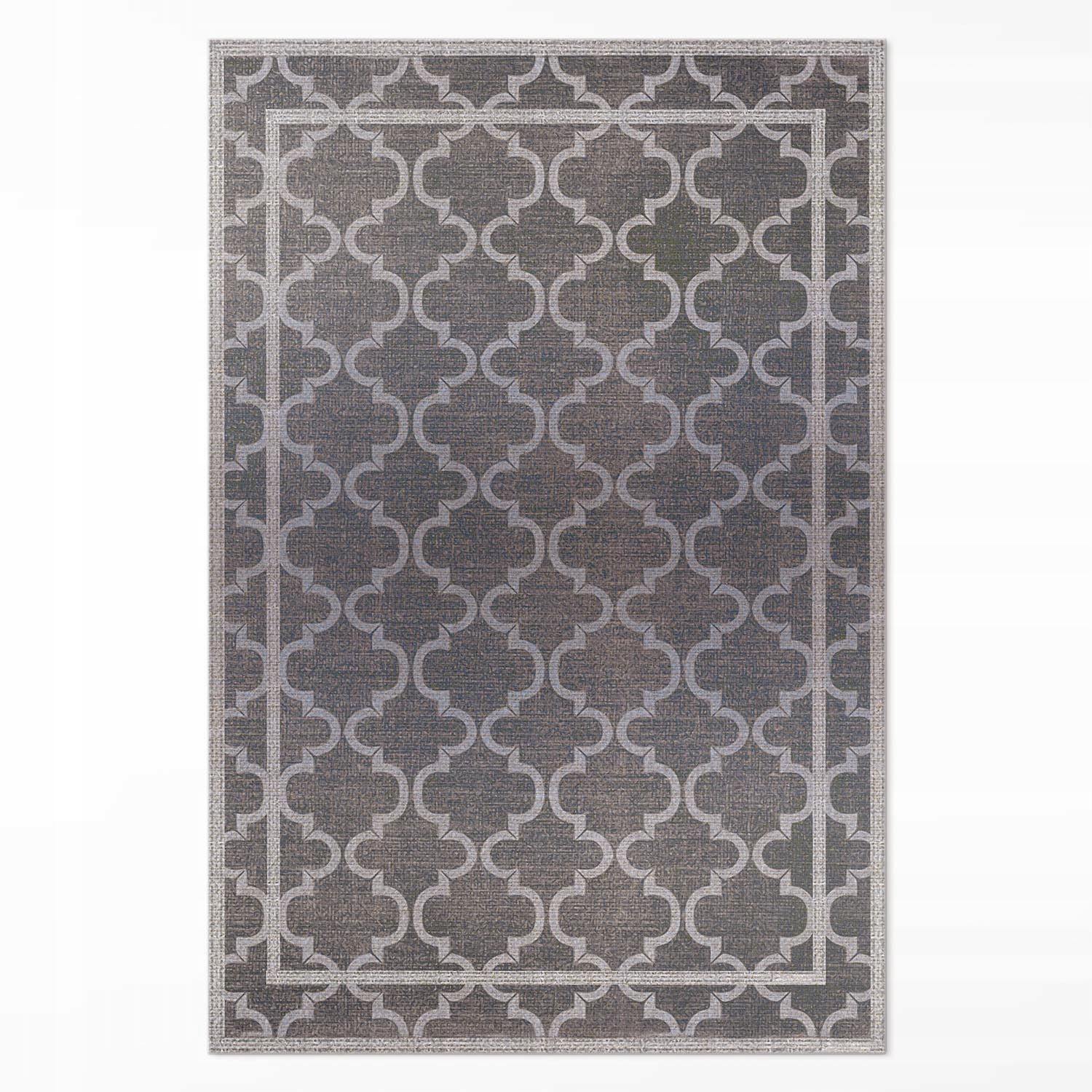 Moderný koberec Vinyl Salon Marocký štýl imitácia tkaniny 80x120 cm