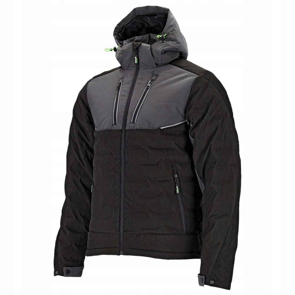 Kurtka ocieplana męska Logan J czarny 2XL Stalco Perfect S-79444