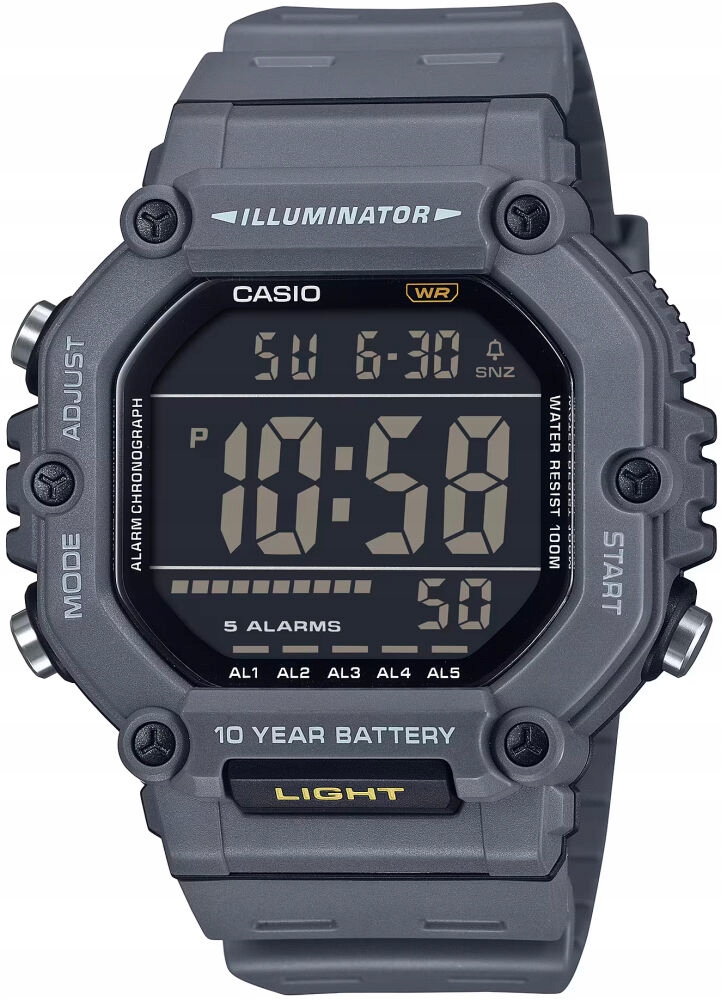 Zegarek sportowy Casio stoper timer