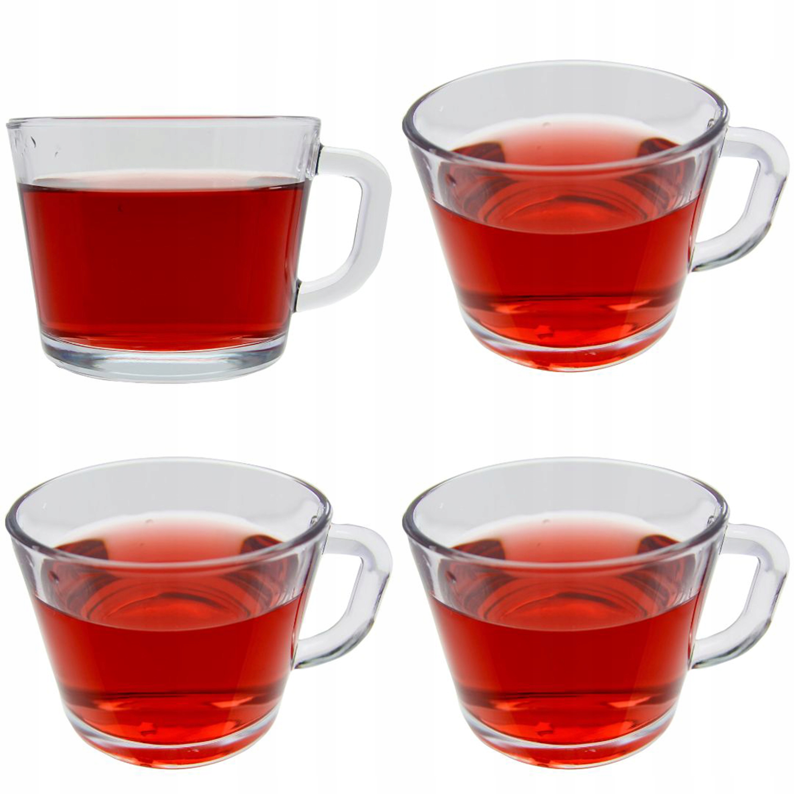 

Szklanki Do Herbaty Kawy Zestaw 4 szt 475ml