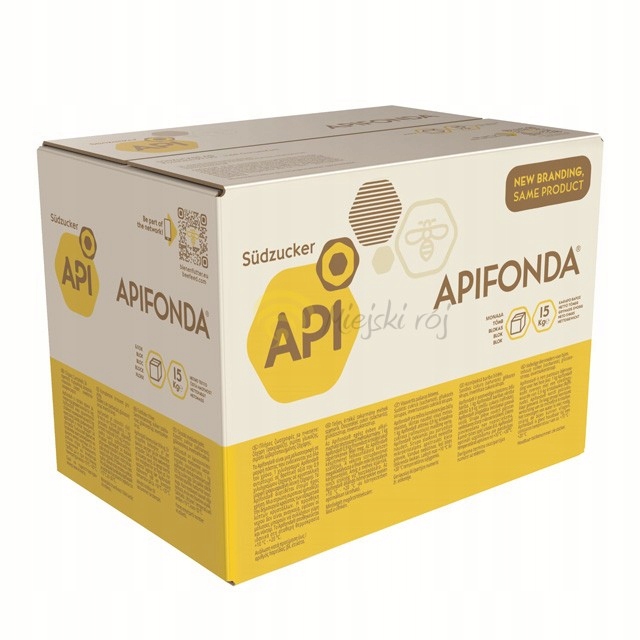 

Ciasto dla pszczół Apifonda 15kg, fondant pokarm
