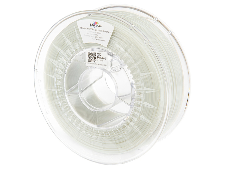 Spectrum Petg svítící ve tmě Green 500 g