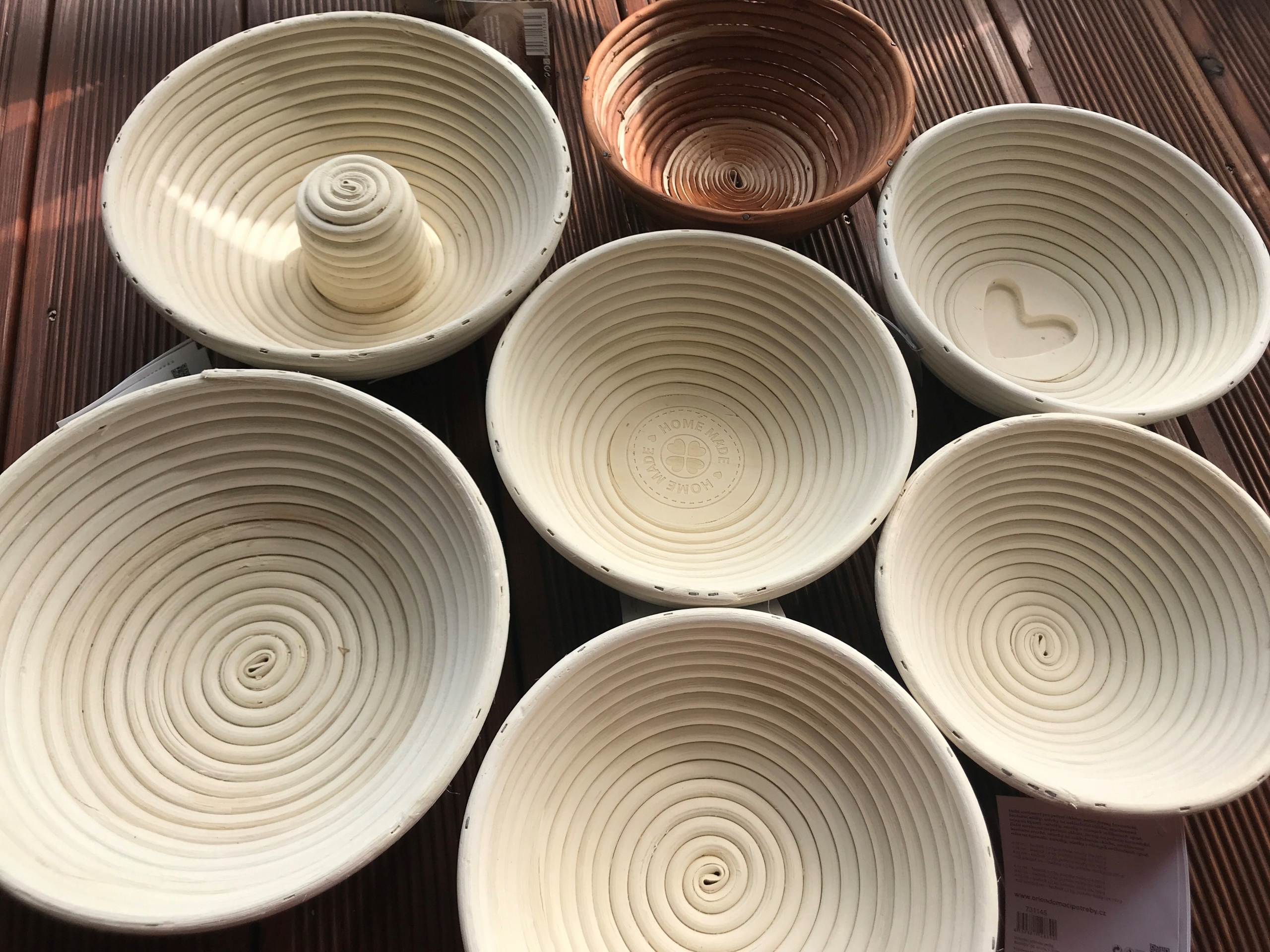 KOSZYK FORMA DO WYRASTANIA CHLEBA RATTAN PIECZYWA SERWOWANIA PIEKARNI 25 cm Stan opakowania oryginalne