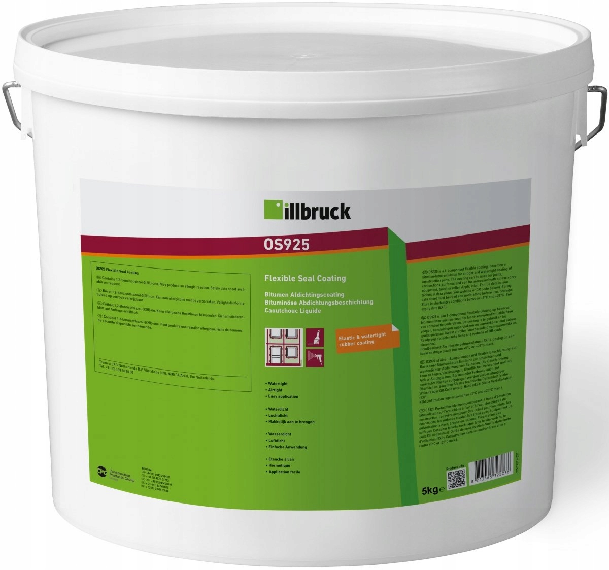 

Illbruck OS925 folia Epdm w płynie membrana 5kg