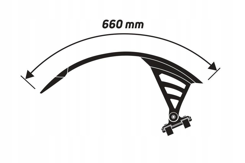 Błotnik tylny ZEFAL DEFLECTOR RS75 MTB 27,5 29 gravel MTB model 2024 NOWY Marka Zefal