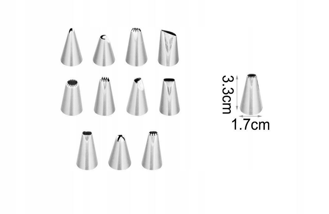 TYLKI ROSYJSKIE DO DEKORACJI TORTU CIASTA 12 sztuk