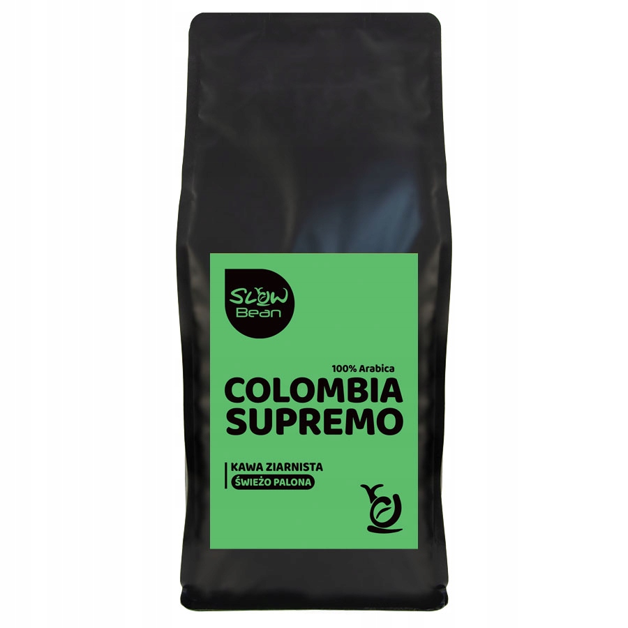 Kawa ziarnista Colombia Supremo Slow Bean 1kg 100% Arabica