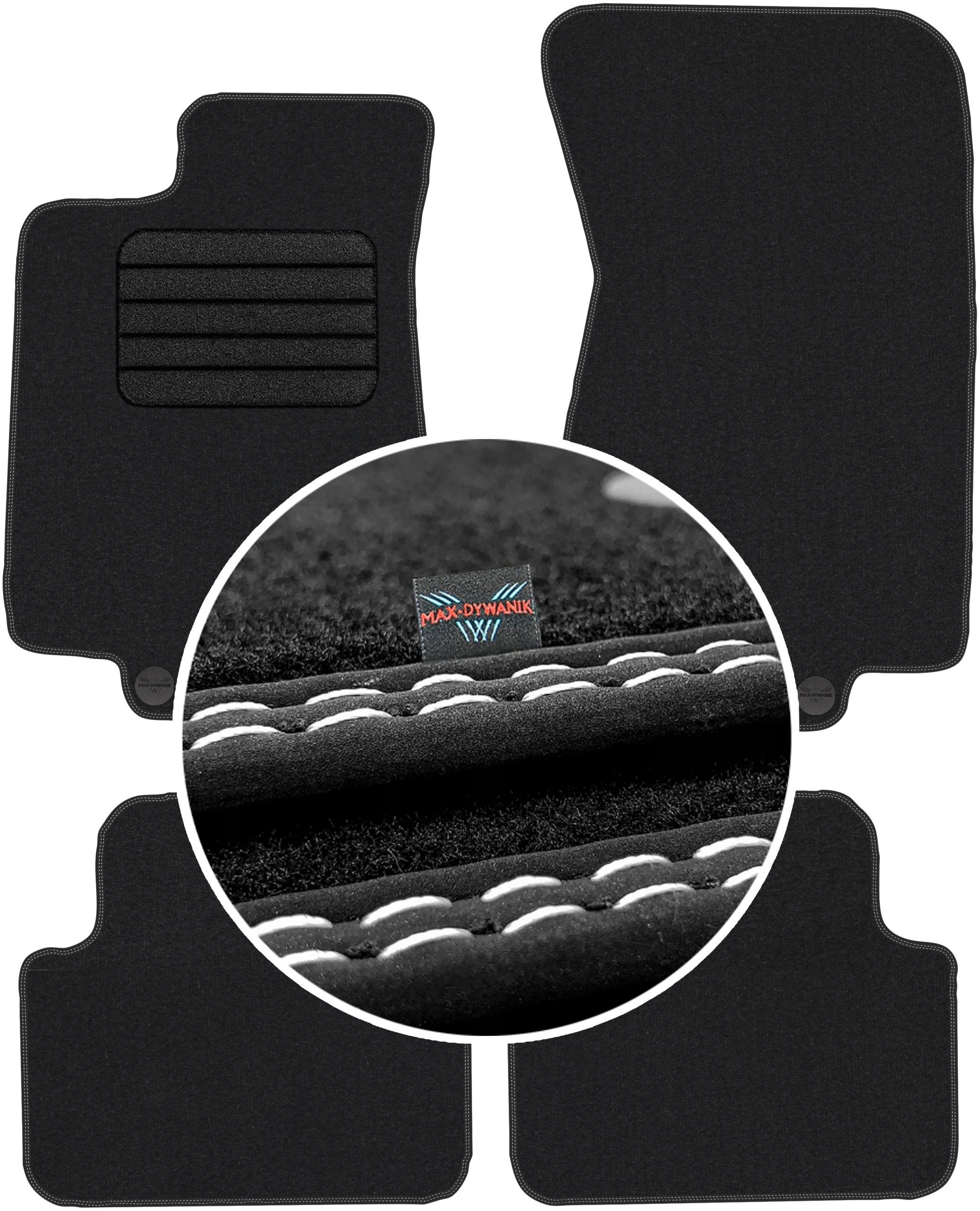 Koberce do auta Jaguar XJ8 X350 Sd 2004-2007