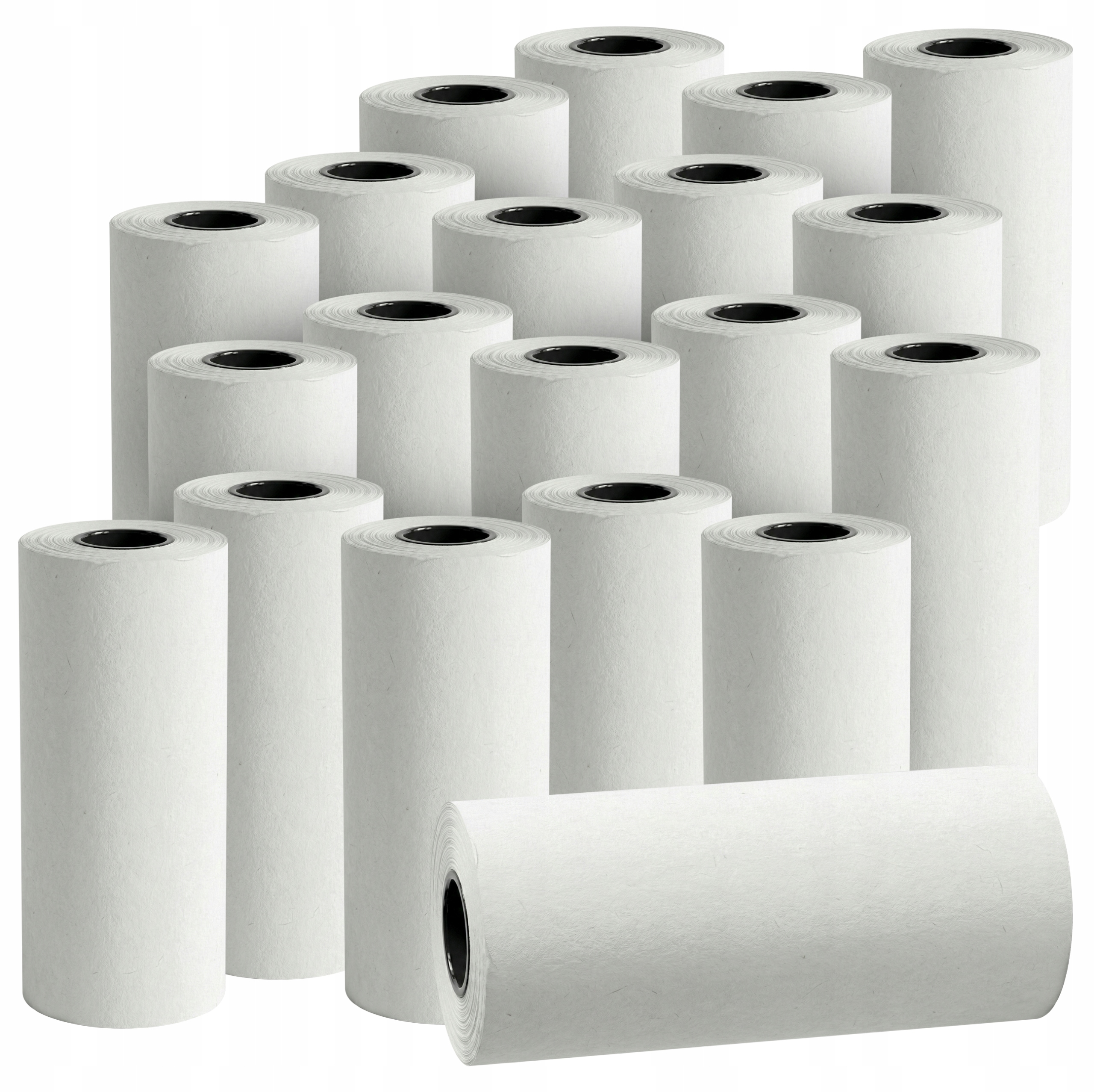 20SZT WKŁAD ROLKI PAPIER TERMICZNY MINI DRUKARKI TERMICZNEJ DRUKUŚ ZESTAW