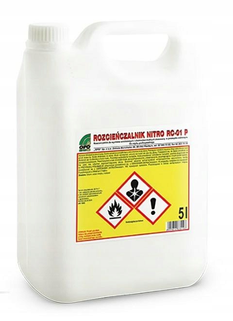 Rozcieńczalnik Rozpuszczalnik Nitro RC-01 5L