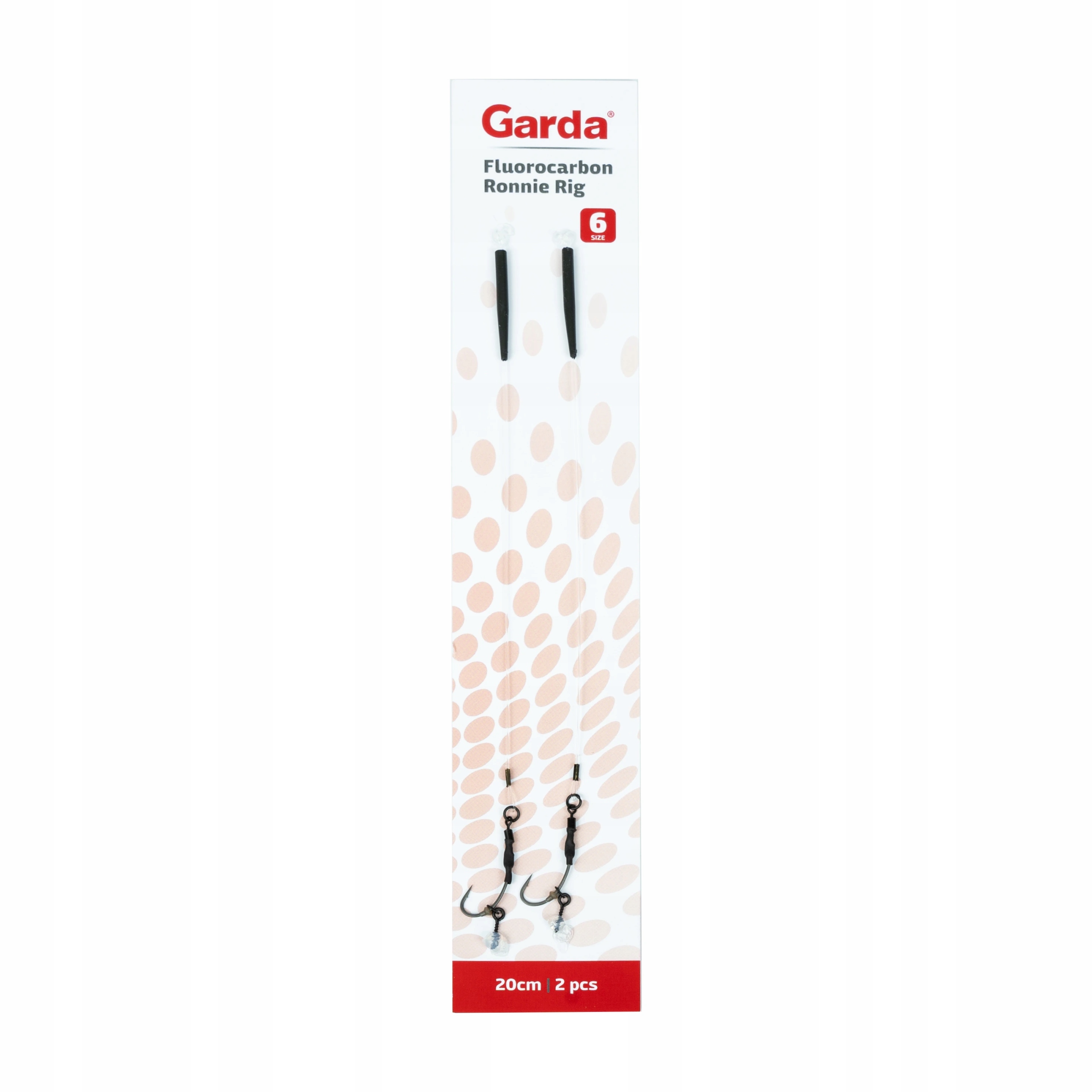 Garda gotowy przypon Ronnie Fluorocarbon Rig 2szt Rozmiar: 6