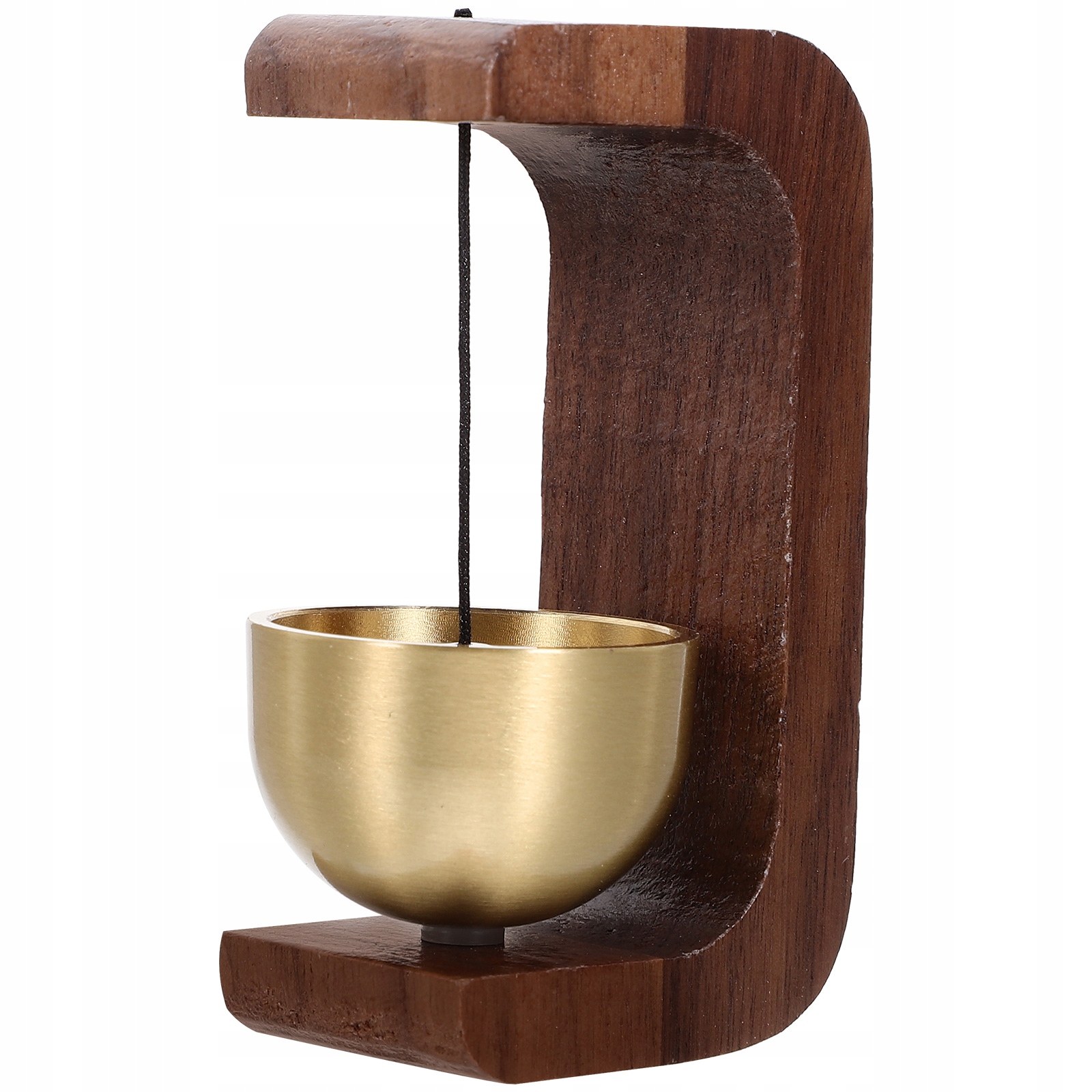 DZWONEK DO DRZWI BIUROWYCH Z CZARNEGO ORZECHA Marka Inna