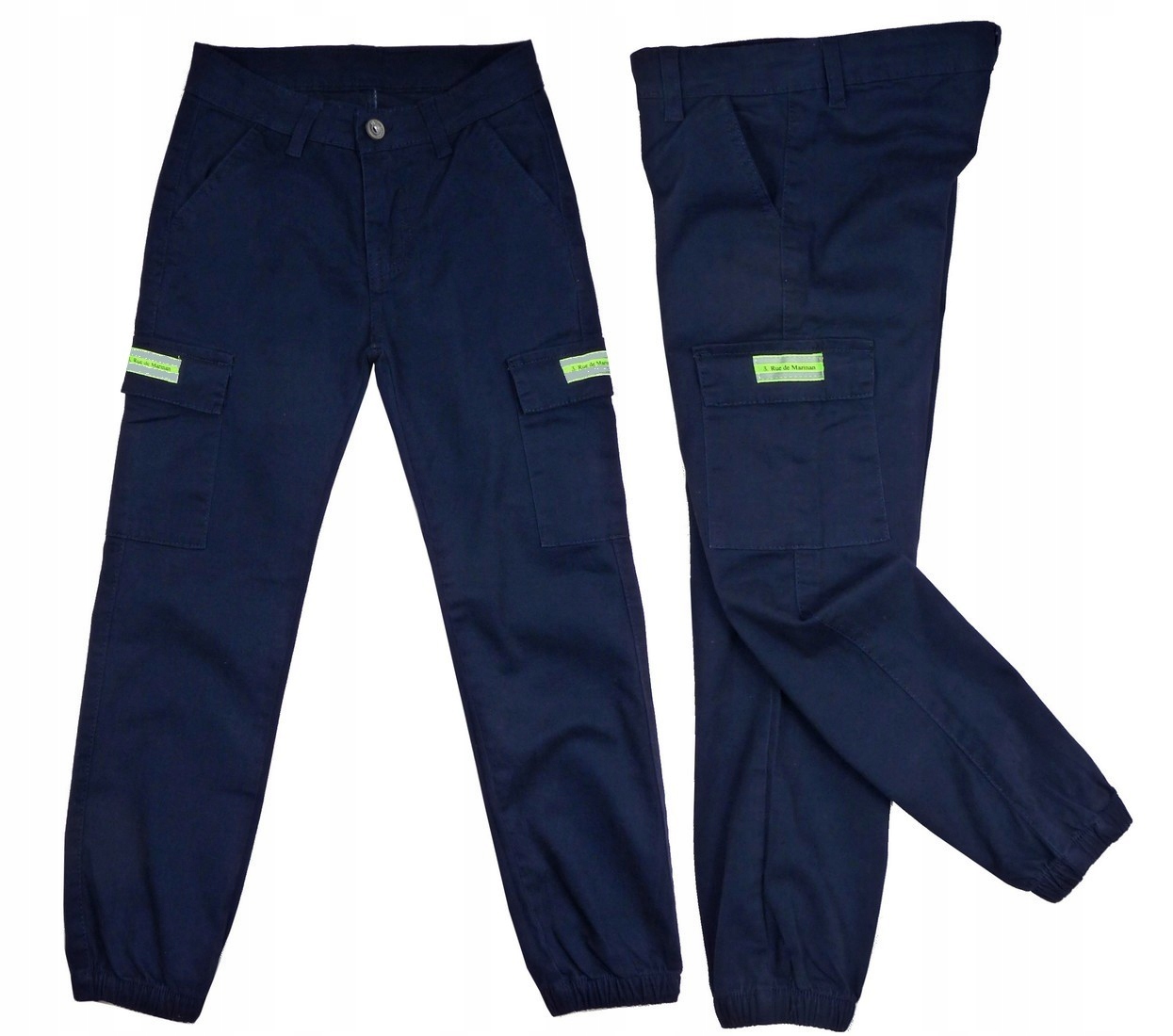 SPODNIE bojówki MARTIN r 14 - 152/158 cm GRANAT