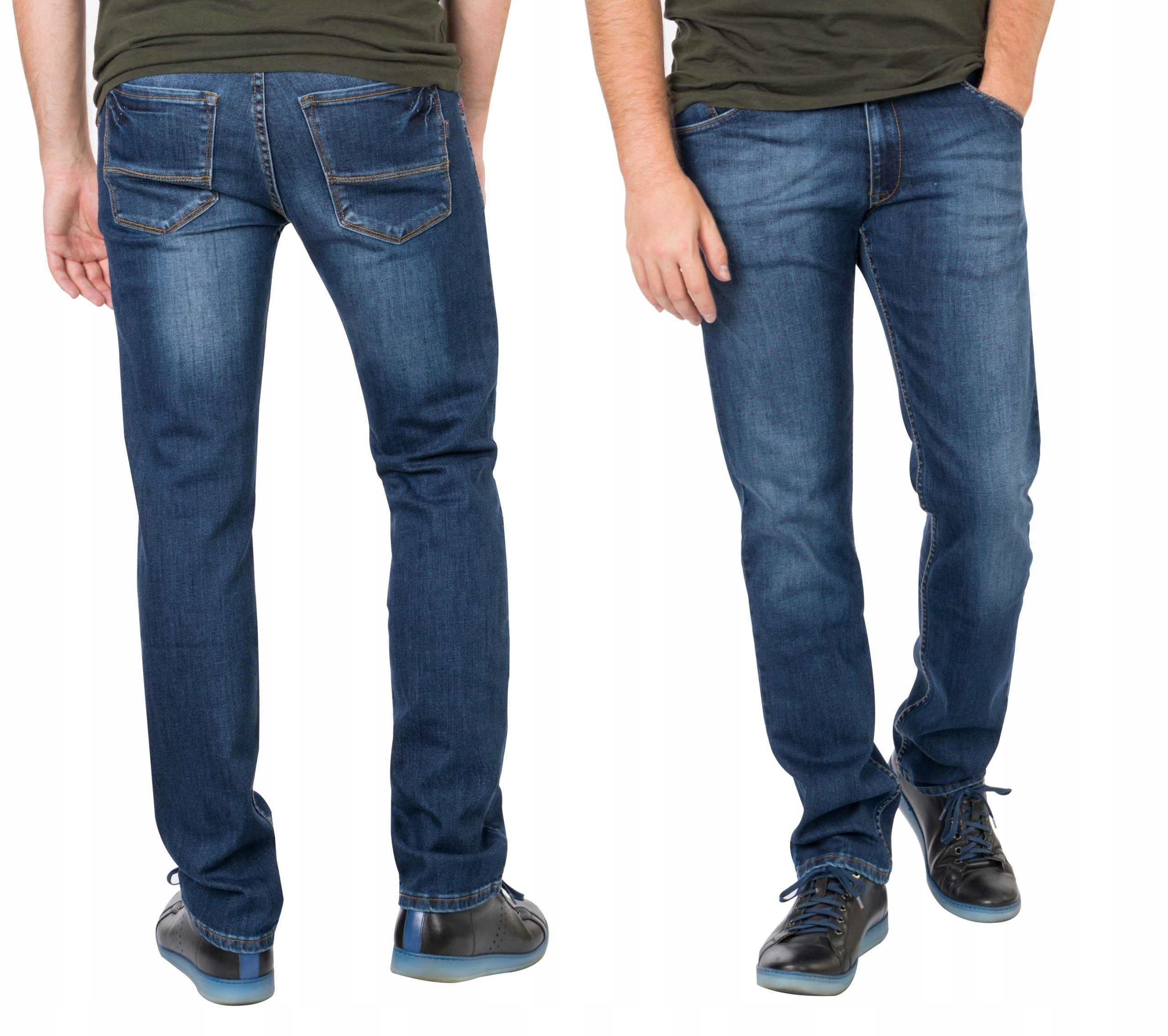 Spodnie Męskie Jeansy Dżinsy Hunter 110/21 W36 L36