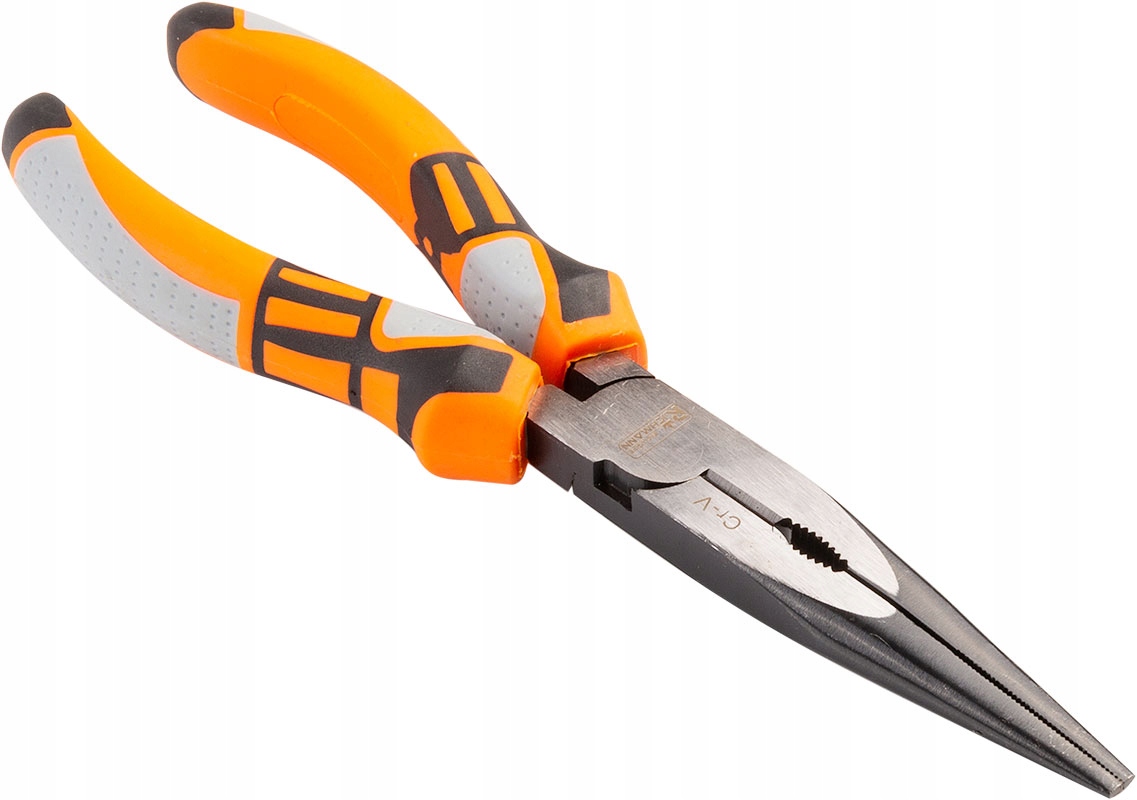 C7082 SZCZYPCE PÓŁOKRĄGŁE PROSTE WYDŁUŻONE 200mm Długość 200 mm