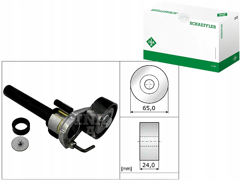 INA534 0422 10 Napínák Drážkového Řemene Vw Tsi Asistent řidiče #33