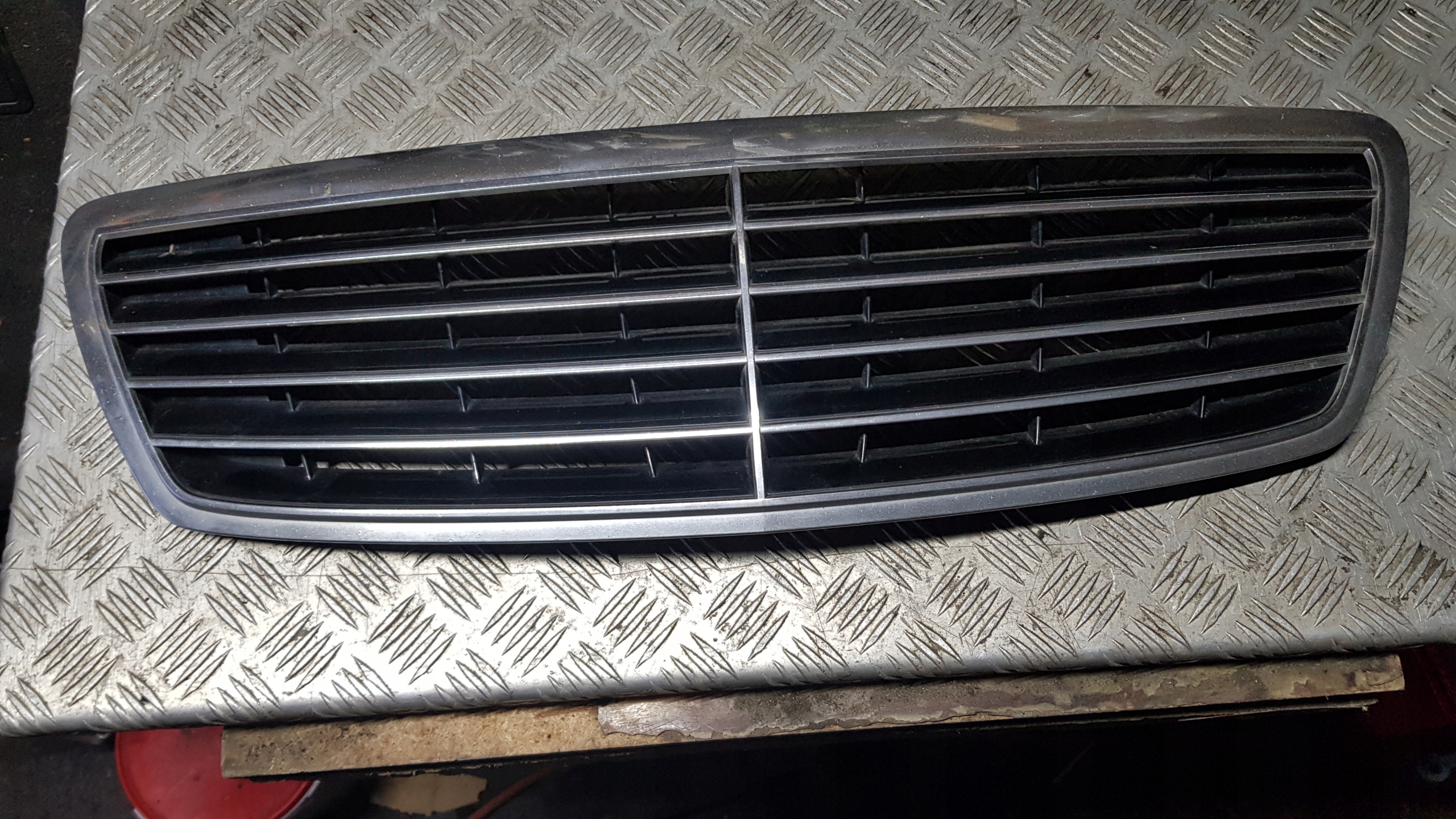 MERCEDES W220 grill grille radiator CHROM