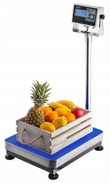 Váha s legalizací pro skladování 150/60 kg 50/20 g HW-M-150 šála 45x35 cm RS232