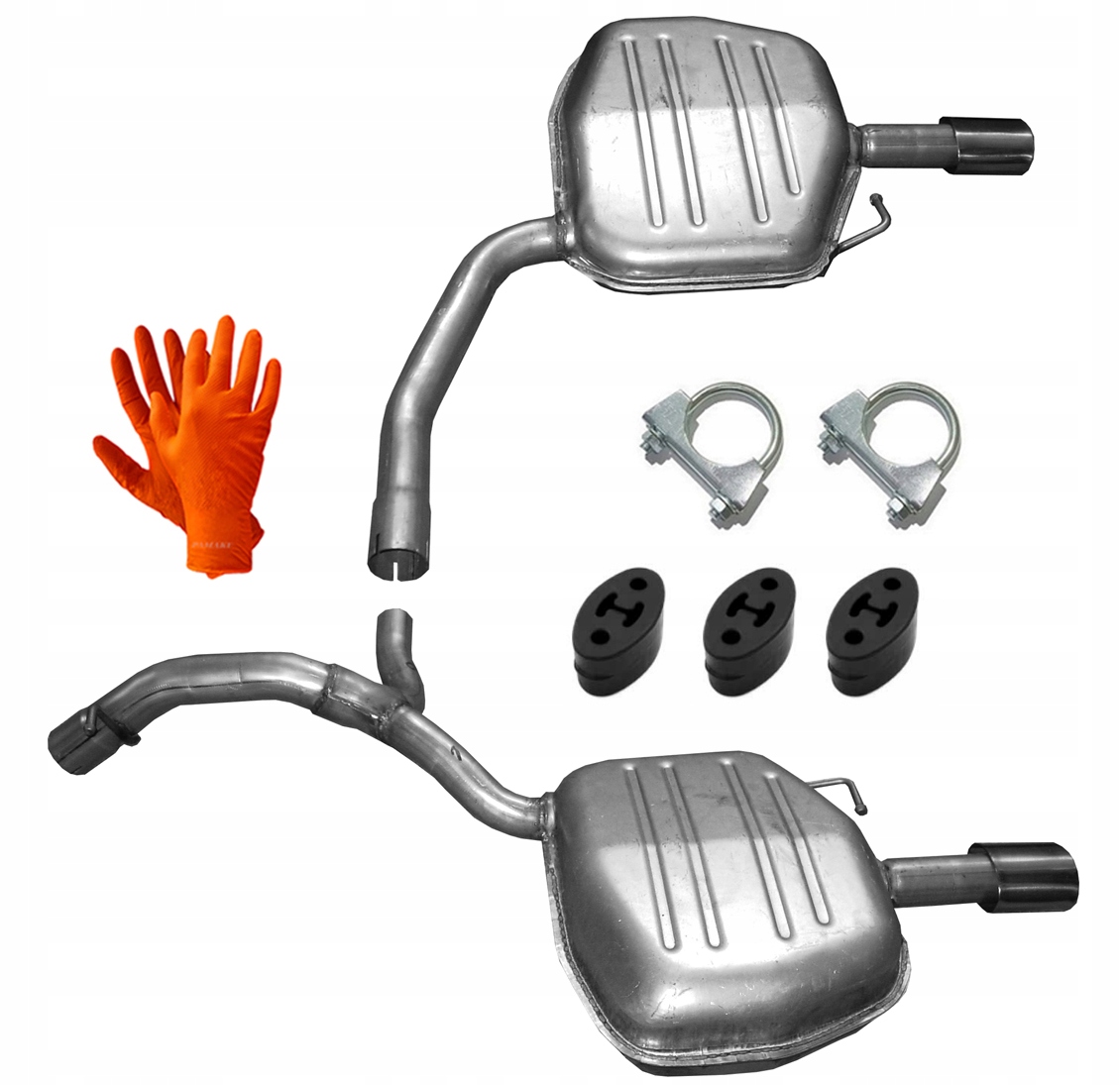 Volvo XC 70 2.4 D Awd (od 2009) Tlumič Levý Pravý