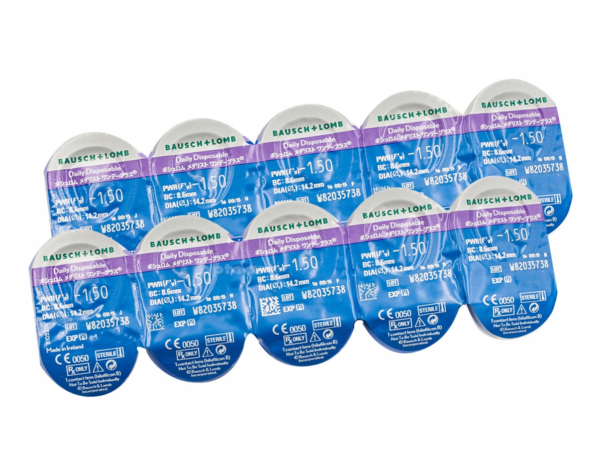 

SofLens daily disposable 10szt -0,50 8.6