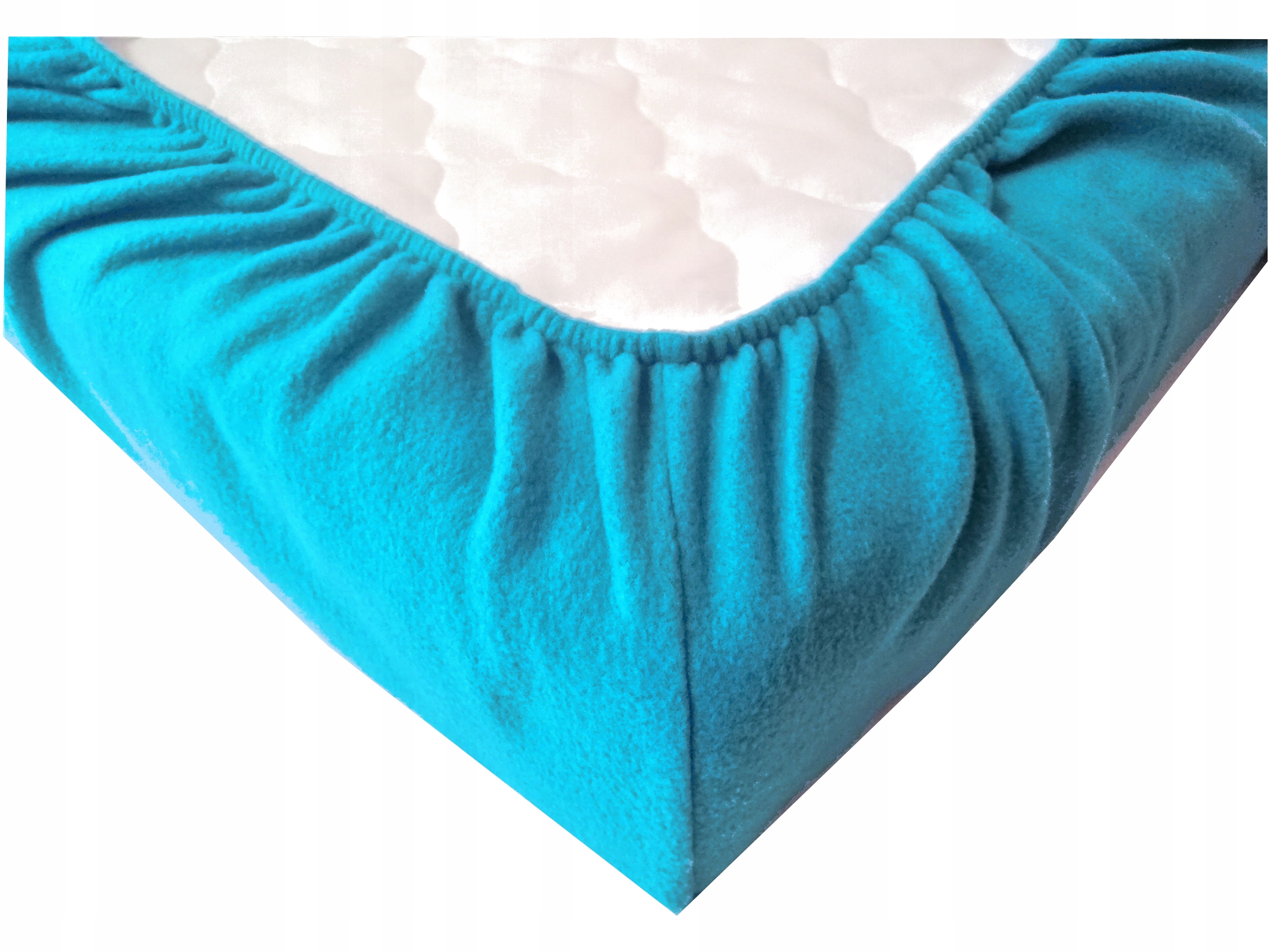 Prostěradlo 80x200 Polarové S Gumičkou Polaru Fleece tyrkysové