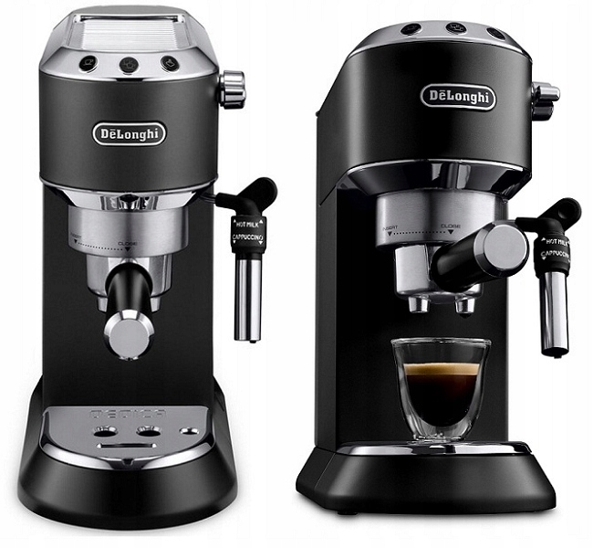 DeLonghi Dedica Style EC685.BK Szerokość 14,9cm