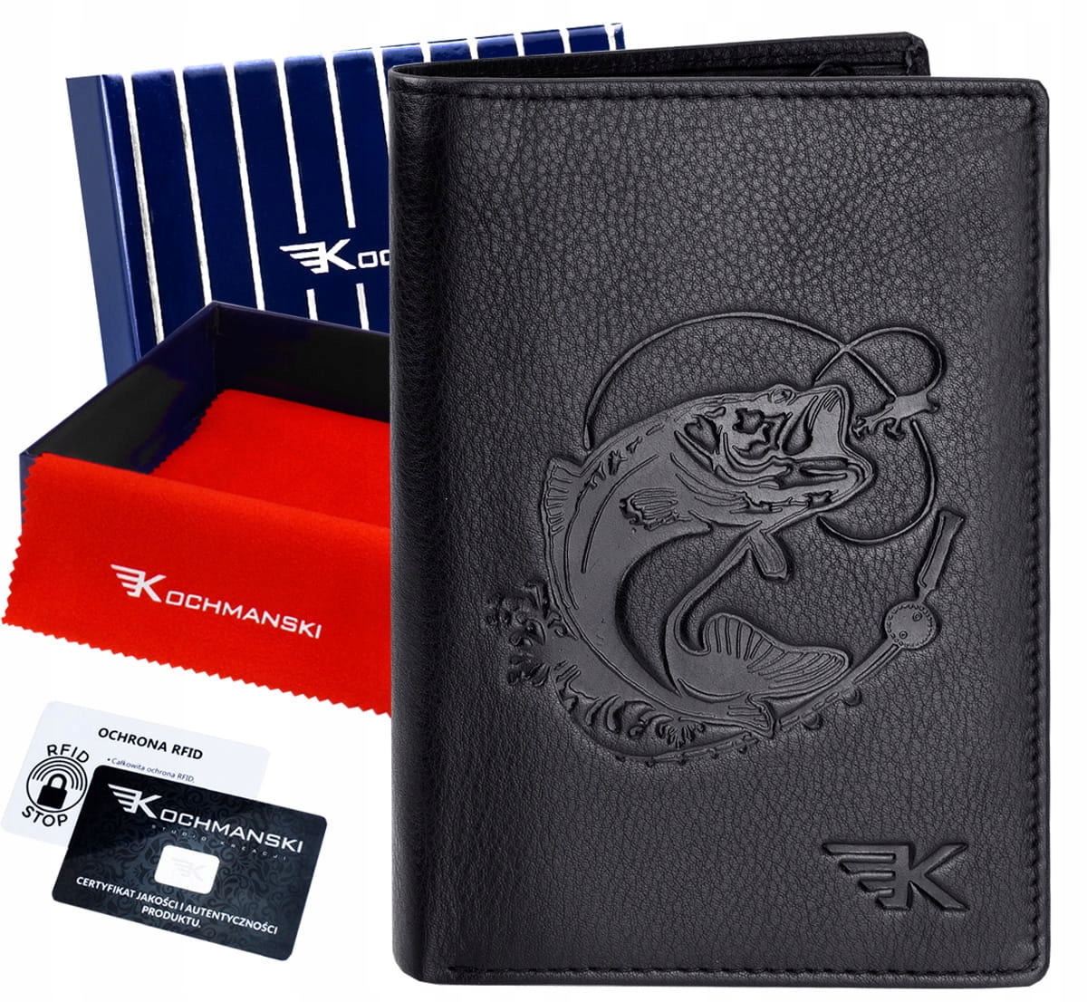 

Portfel skórzany prezent dla myśliwego Kochmanski