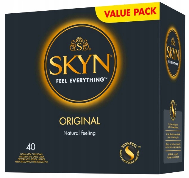 

Prezerwatywy Skyn Original Nielateksowe 40 szt.