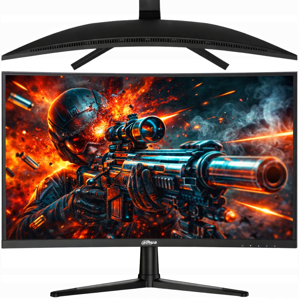 Herný monitor zakrivený bezrámový 27 palcov Dahua 240 Hz 1MS Dp HDR10+