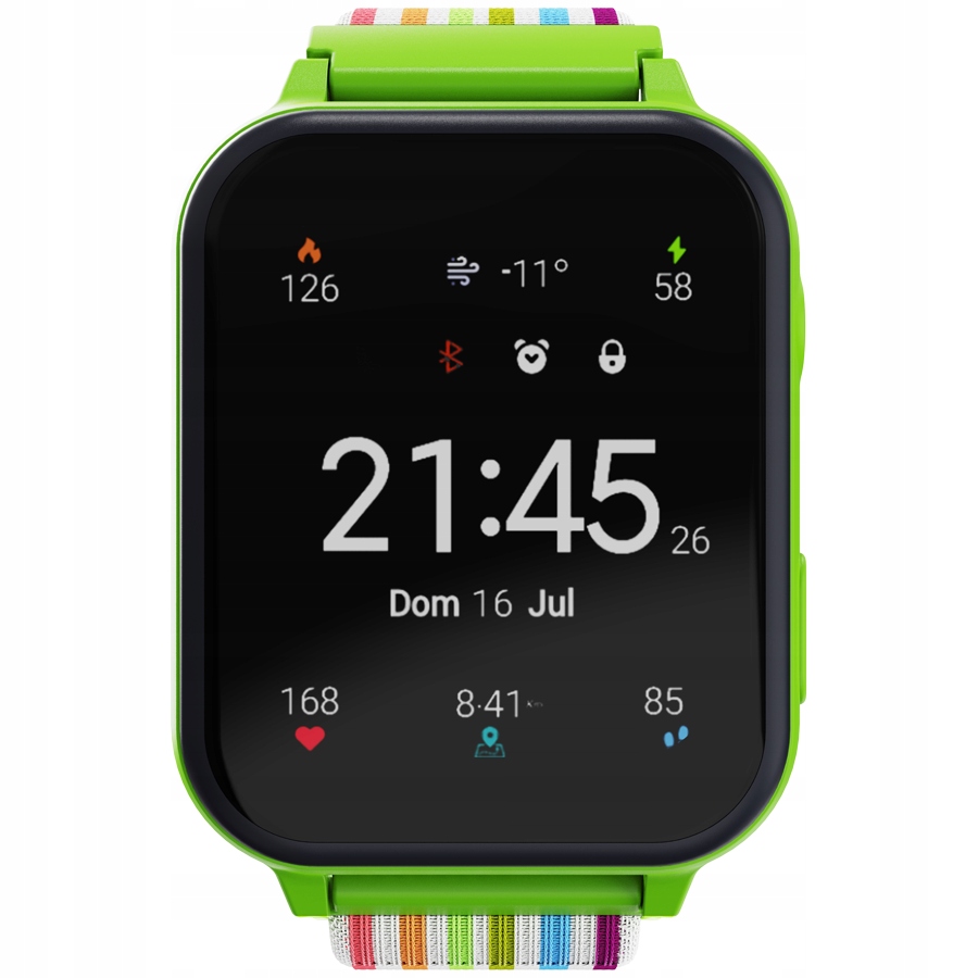 Chytré Hodinky Pro Děti Hračka S MP3 Učením A Zábavou Lokátor Zelený