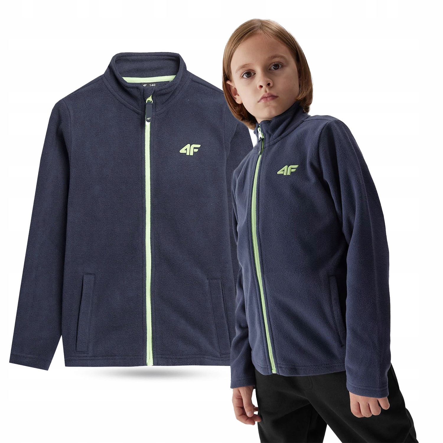 BLUZA POLAROWA CHŁOPIĘCA 4F TERMOAKTYWNA AW23M105 Marka 4F