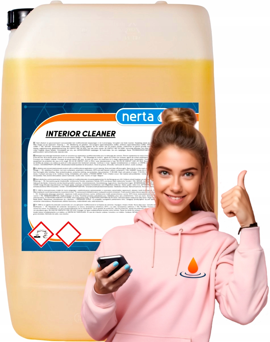 NERTA Interior Cleaner do dywanów i tapicerki 25l