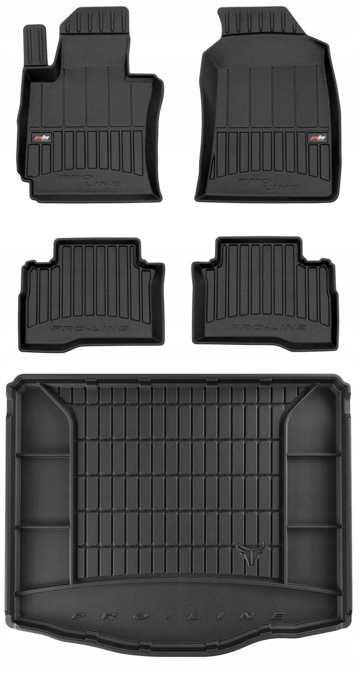 Set 3D gumové rohože SsangYong XLV od 2016- d