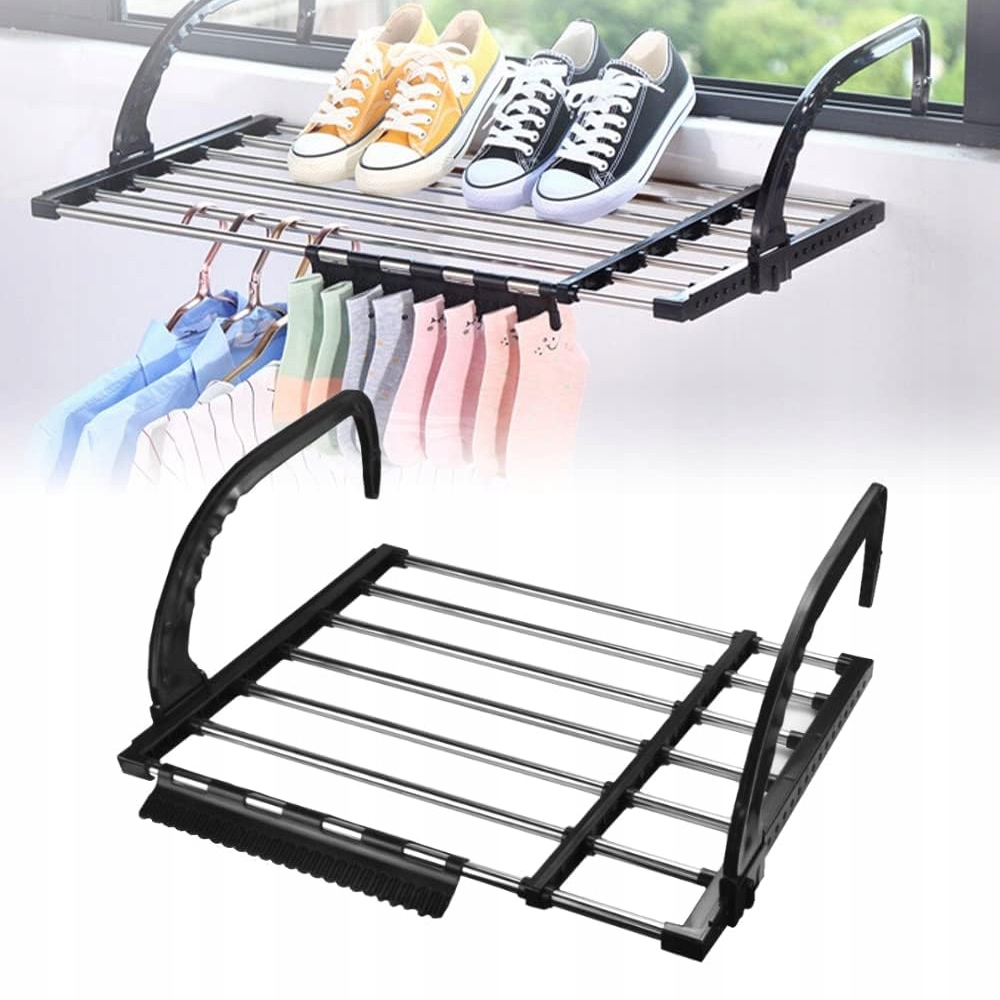 Levně Sušák Radiátorový Balkónový Na Prádlo 64-110CM Na Radiátor Balkon