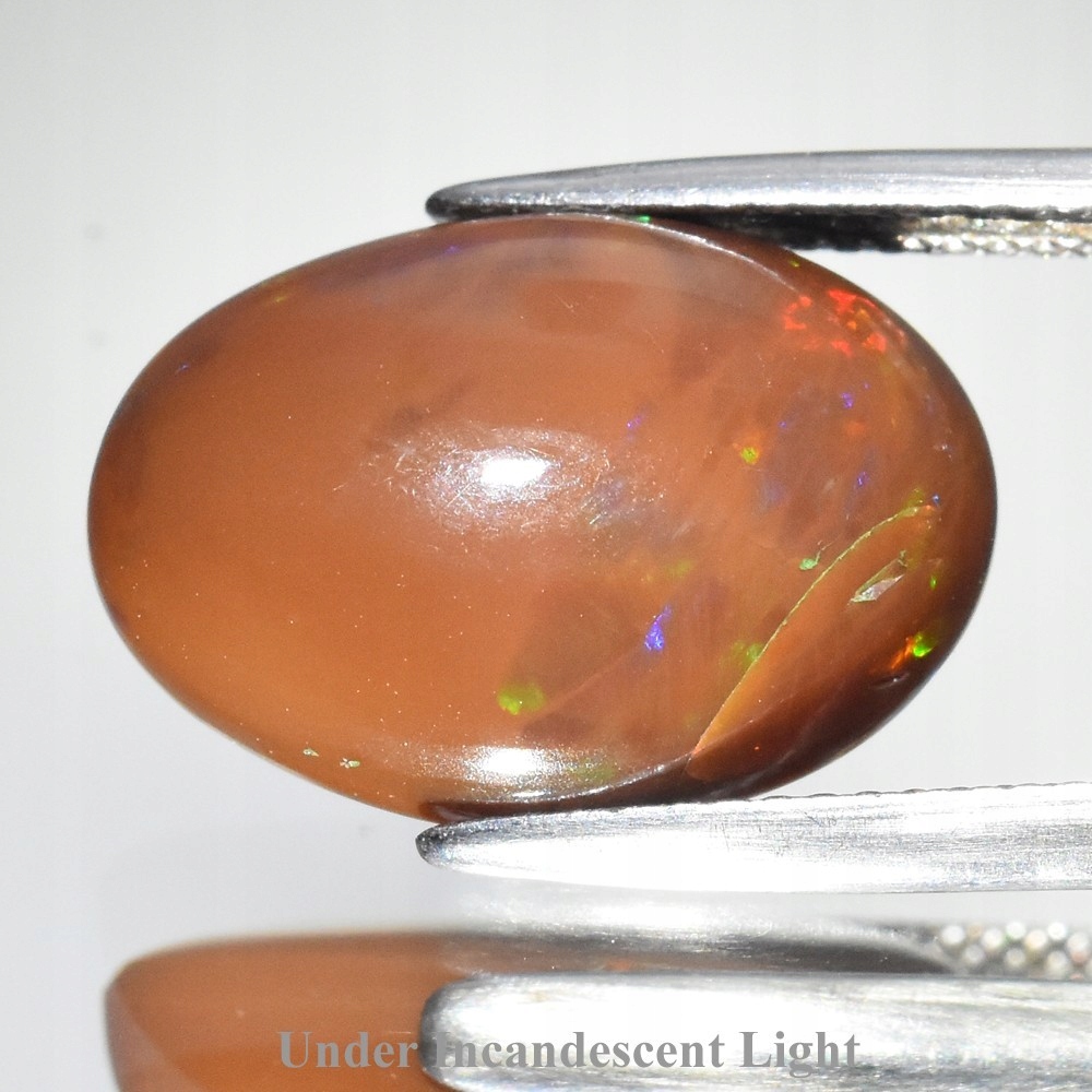 Přírodní opál Neopravitelný 8,32 ct Kabošon Na Prstýnek Video POP2020