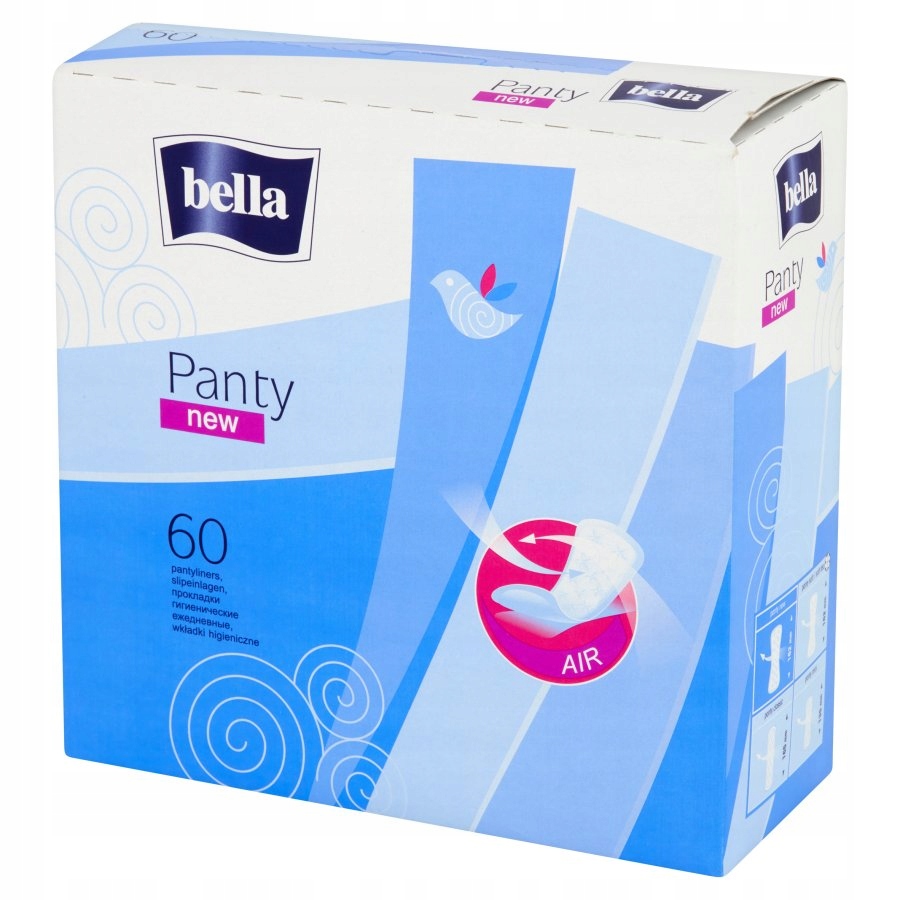 

Bella Wkładki Higieniczne Panty 60szt New