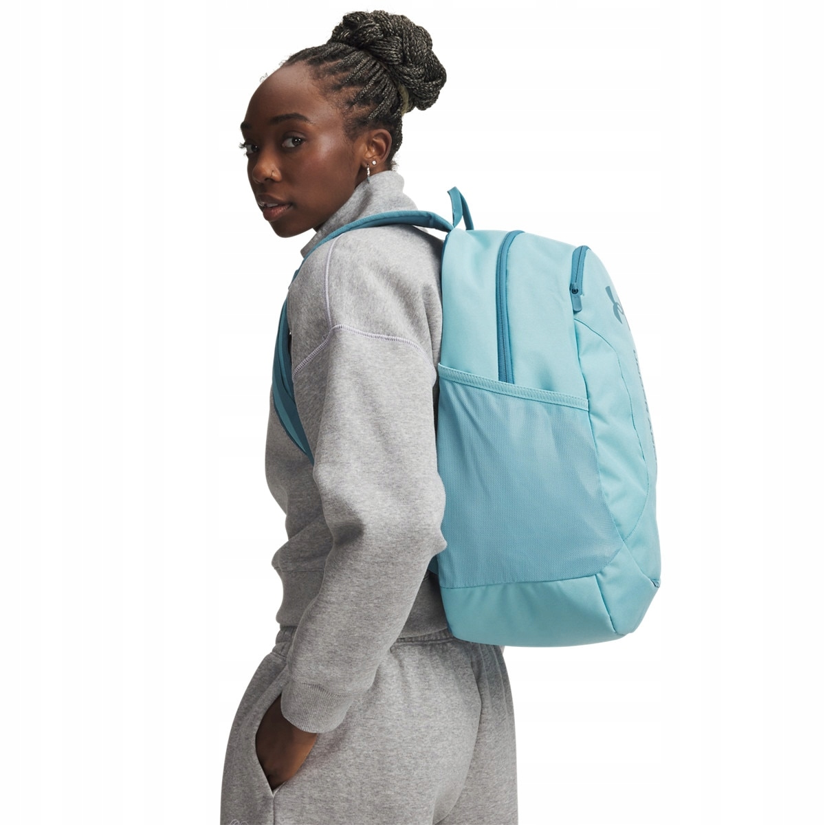 Plecak uniseks 26,5 l Ua Hustle Lite Backpack Niebieski