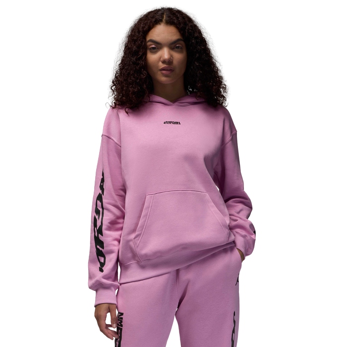 Mikina dámská Air Jordan Brooklyn Fleece Hoodie "Orchid" FV7170-522 Xs