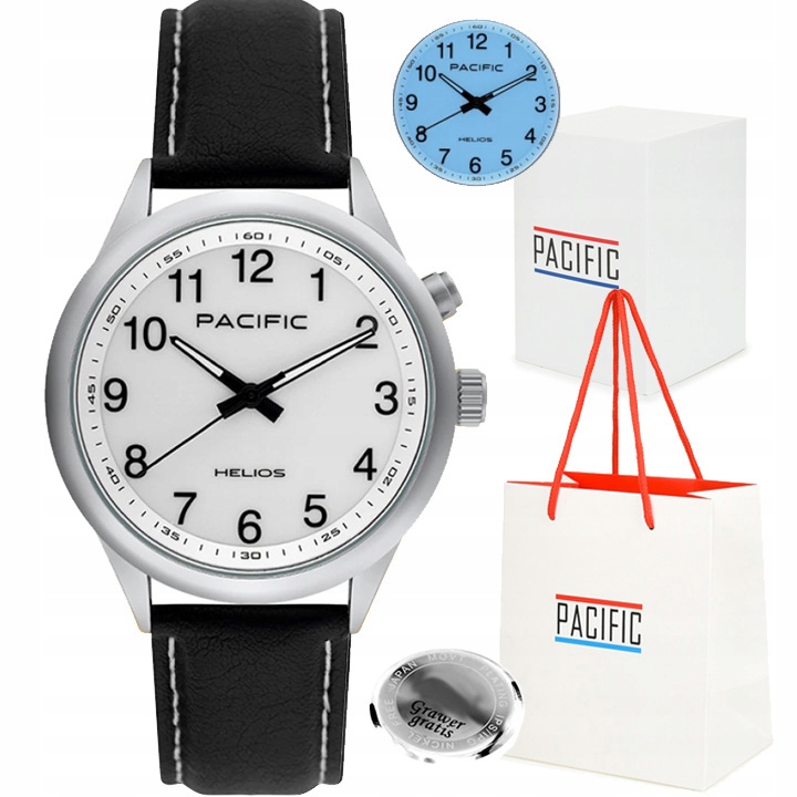 Pánské hodinky Pacific HMA-0002-01 S Podsvícením Krabička