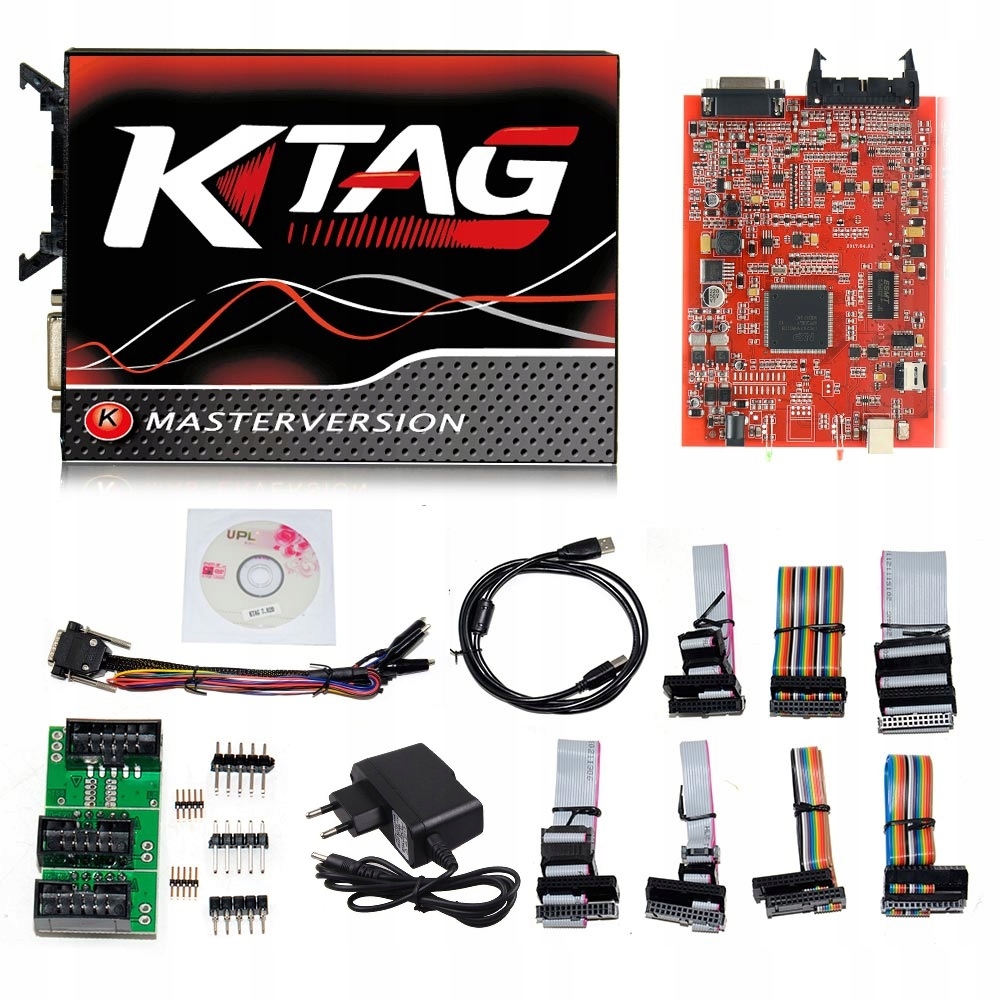 INTERFEJS PROGRAMATOR KTAG V7.020 V2.25 RED 4 LED EAN (GTIN) 0782943156234