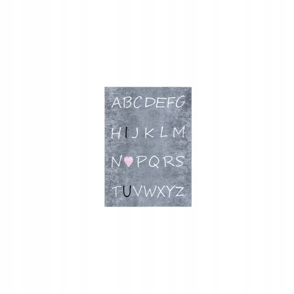 120x170 Detský kusový koberec Junior 52106.801 Alphabet grey