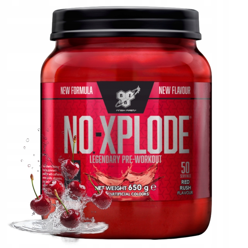 Bsn N.o.-xplode Legendary 650 g Předtréninková Formule Pro Sílu A Soustředění