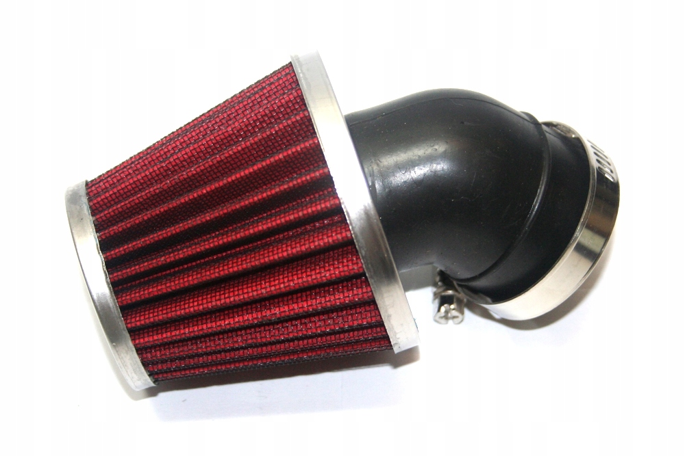 Filtr powietrza stożkowy 40 mm kąt 45° skuter motocykl quad tuning