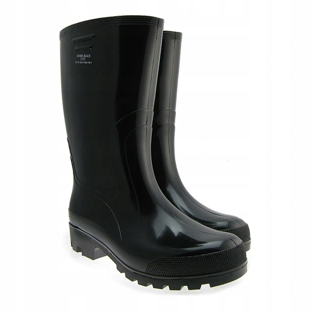 Kalosze Gumiaki Mocne GRAND BLACK Demar Polskie 42 Wysokość wysokie