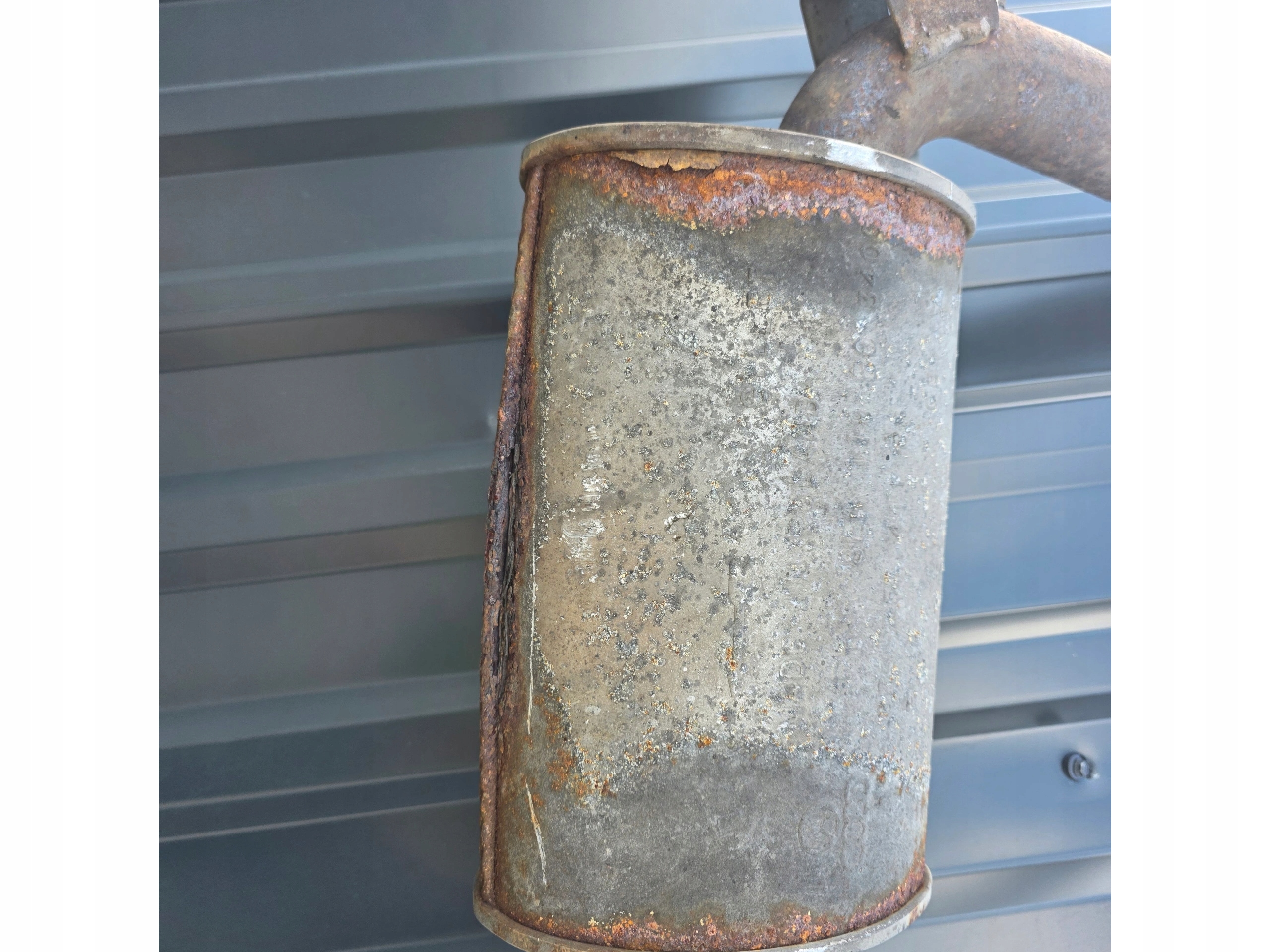 muffler, exhaust KOMPLET AUDI A4 B7 1.9 2.0 TDI 8E0253611CB 8E0120L