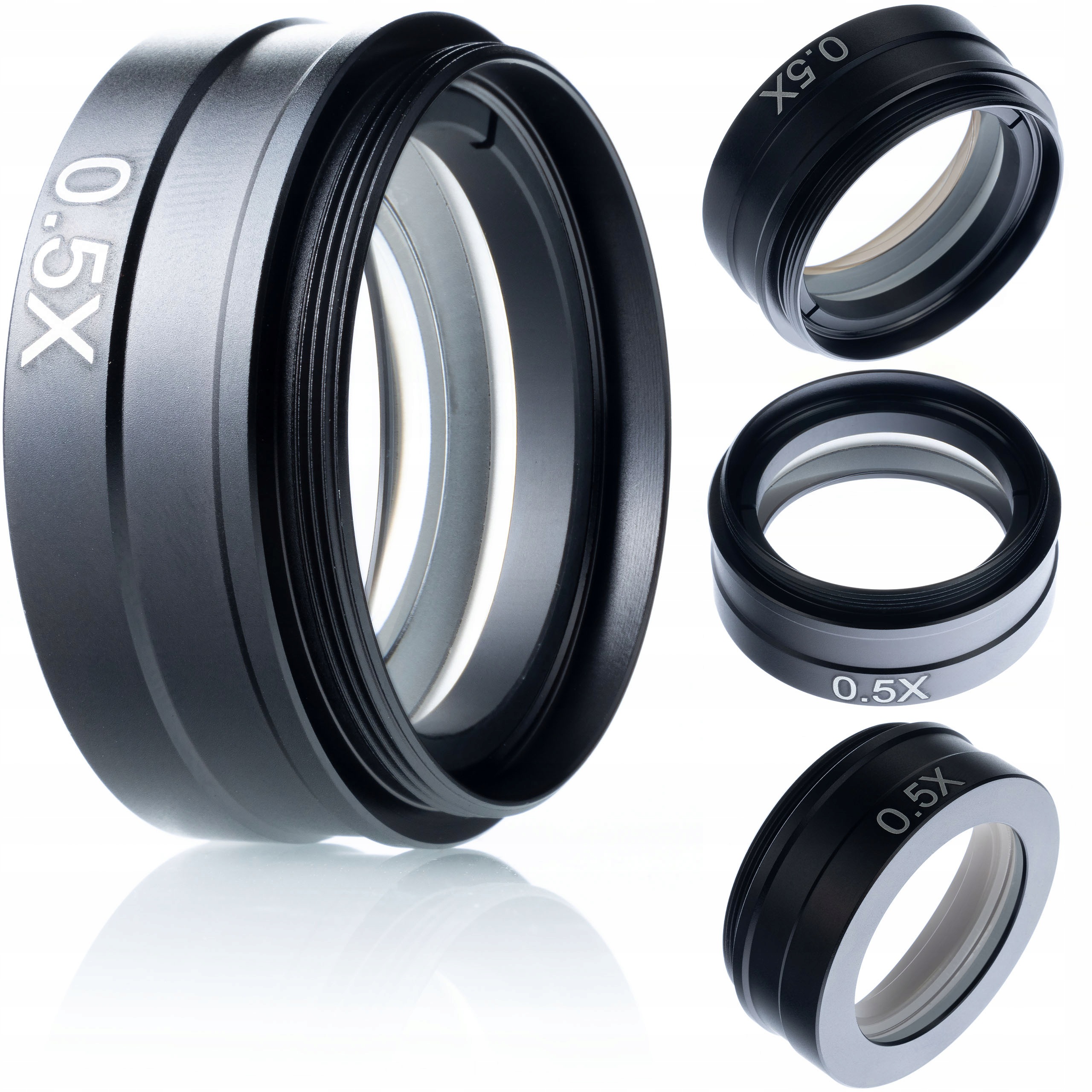 Mikroskopický Objektiv 0,5X Pro Širší Zorné Pole, Závit M42 Pro Rosfix Earth Pro