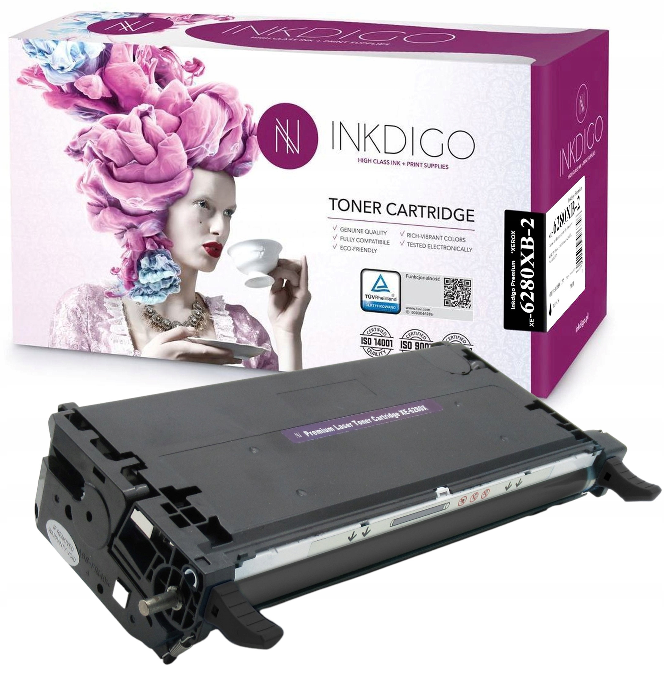 Náhradní toner pro Xerox Phaser 6280 Dn Dnm Black